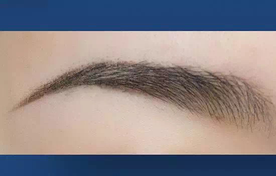 化妆圆脸必备自然挑眉画法教程