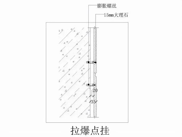 室内石材安装的10种常见做法,建议收藏