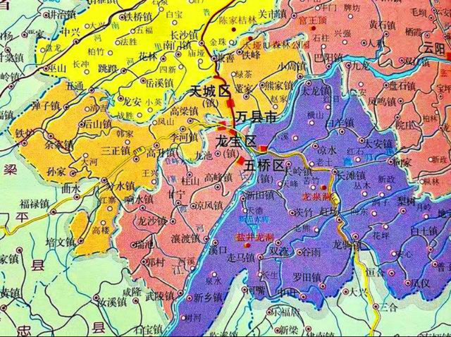 曾经万县三个区为何通通撤掉是因为合成万州区更有优势