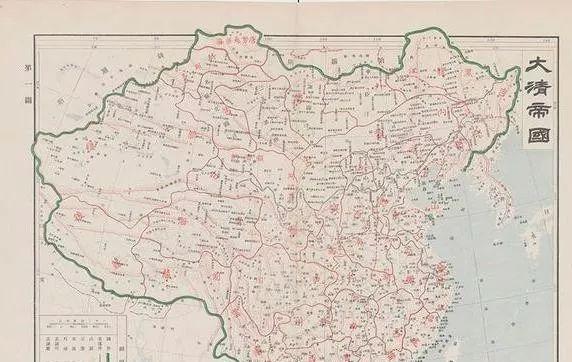 1905年版的《大清帝国全图》,了解完后让人百感交集