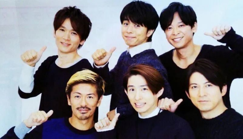 日本杰尼斯团体v6正式解散,11月1日正式画下偶像生涯句点!