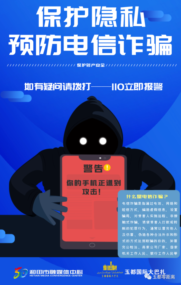 【海报】保护隐私 预防电信诈骗
