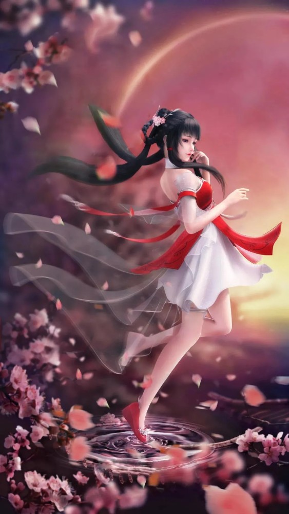 完美世界火灵儿壁纸我希望如约而至的不止冬天还有你