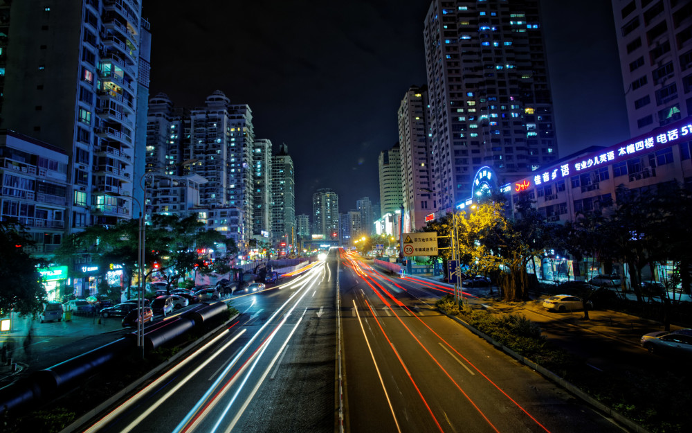 高清中国城市夜景图片