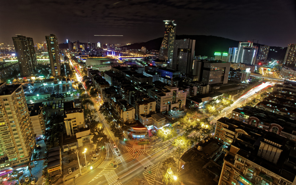 高清中国城市夜景图片