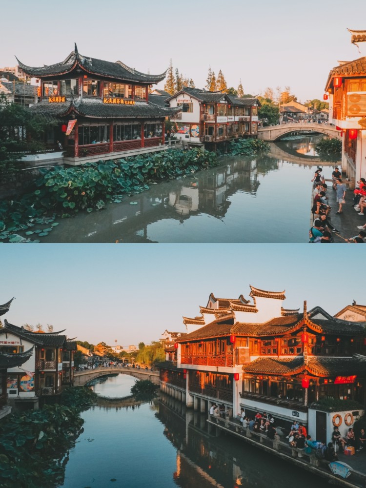 七宝老街,就是"吃饱老街"