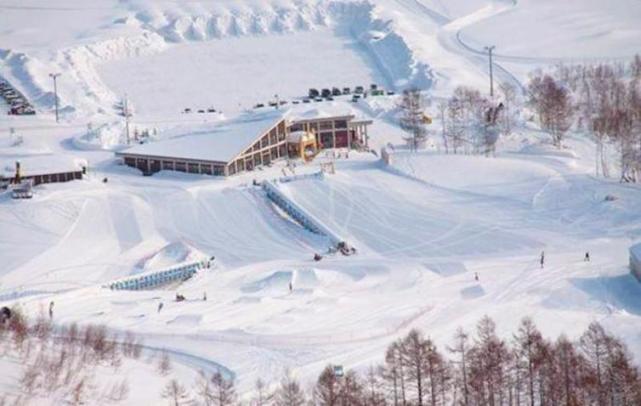 3.北大壶滑雪场北大壶滑雪场最高山峰-南楼山海拔1404.