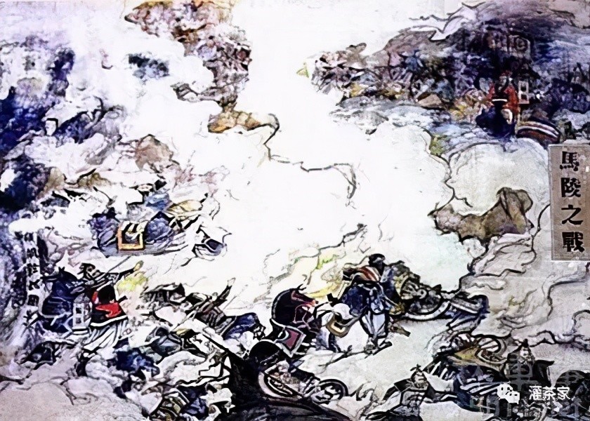 这就是历史上的"马陵之战"孙膑也因此名扬天下.