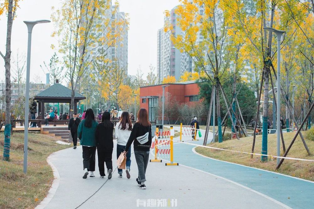 24个足球场那么大郑州青少年公园终于来了