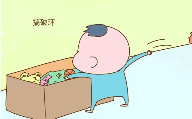 1,好奇心导致孩子扔东西事实上是一种手脑相互配合协作所完成的动作