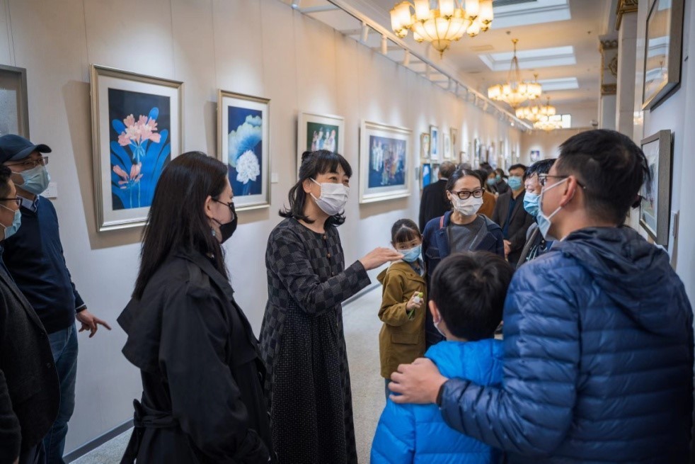 "撷趣逐梦—沈舒师友作品展"民族文化宫开展