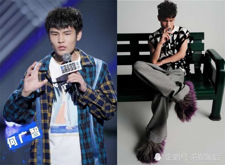 脱口秀演员拍杂志大片杨笠少女感看到何广智的鞋网友你赢了