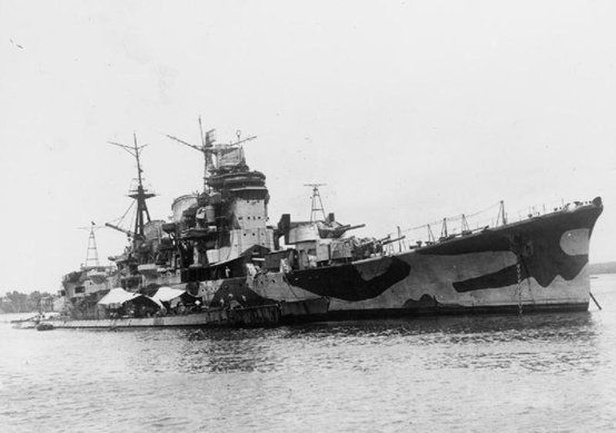 二战时期旧日本海军妙高级重巡洋舰