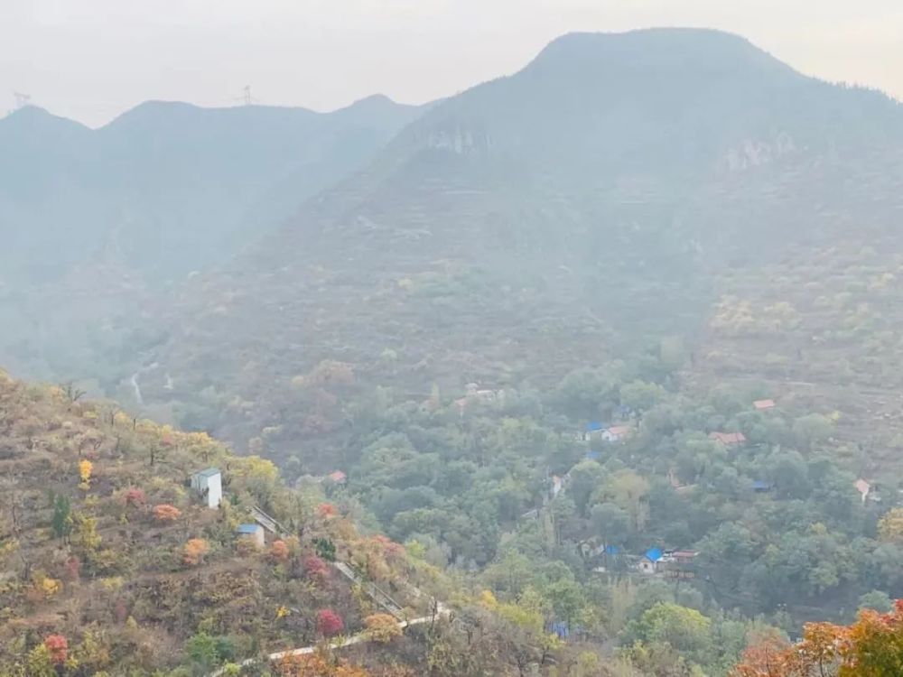 淄川这几个山的秋景太美了满山红叶你去过吗