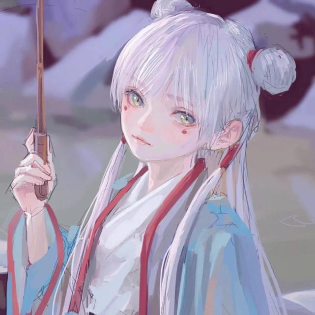 动漫闺蜜头像:白天各有各的光鲜,晚上各有各的孤独