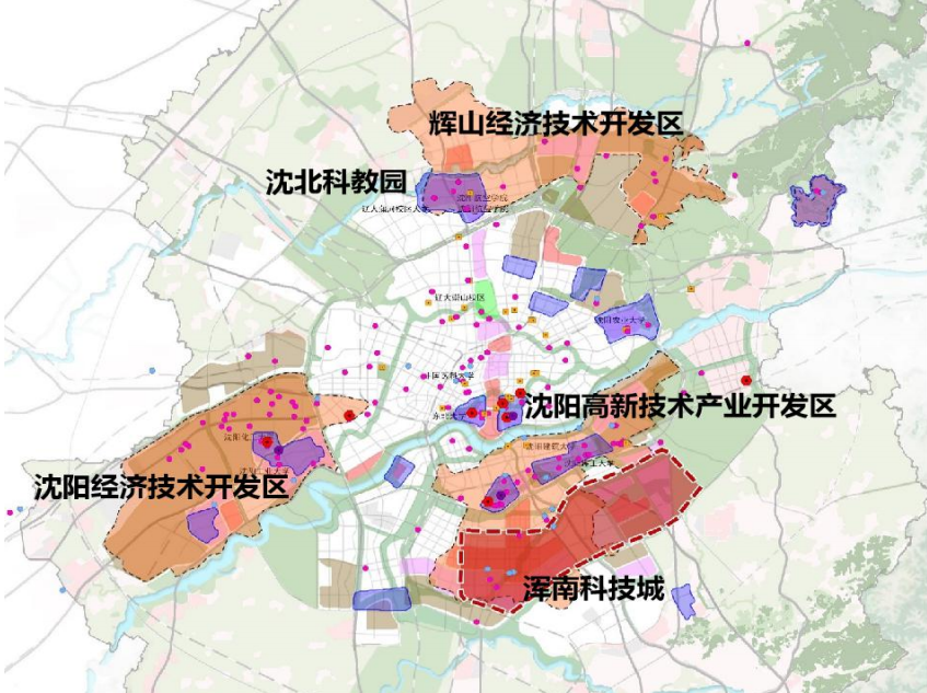 沈阳新一轮规划图!全面建设现代化国家中心城市!