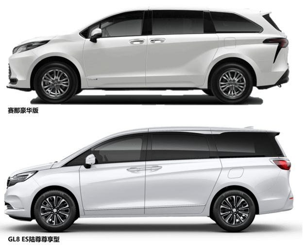 广汽丰田赛那上汽通用别克gl8对比导购谁更值得买