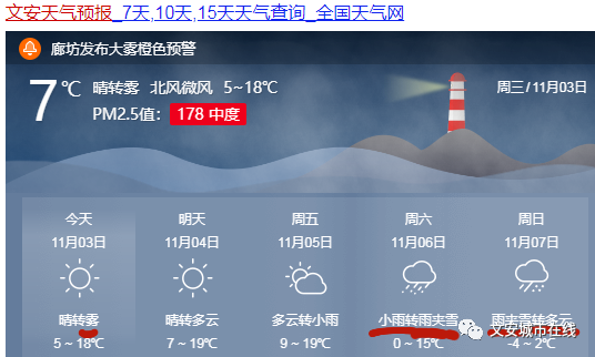 文安雨夹雪注意