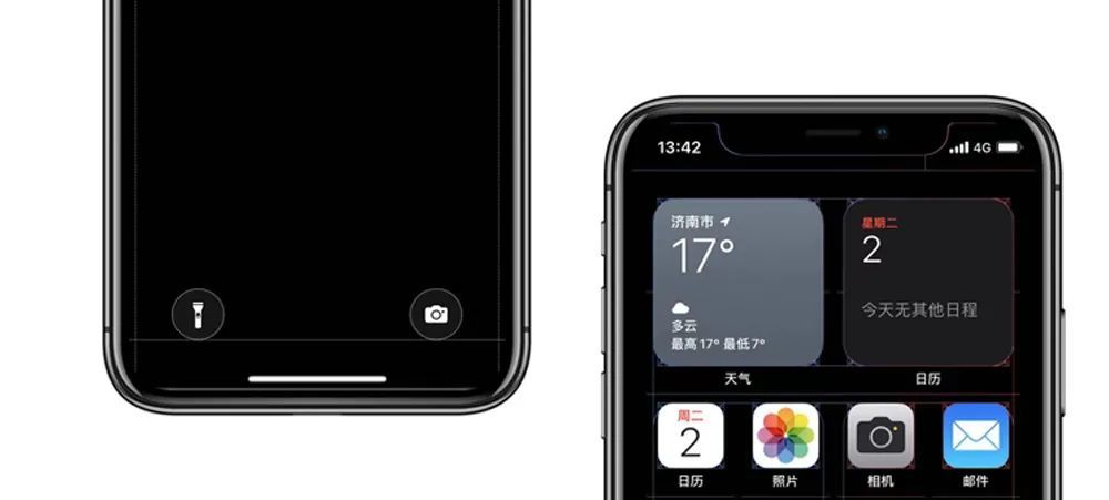 iphone 13系列设计线稿蓝图壁纸,你手机是什么型号?