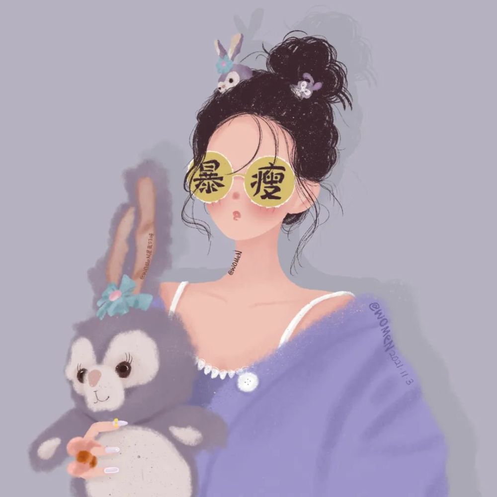 头像女生闺蜜头像暴瘦头像