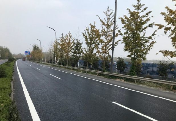 邳州311国道与山海大道交叉口改造提升工程提前完工!