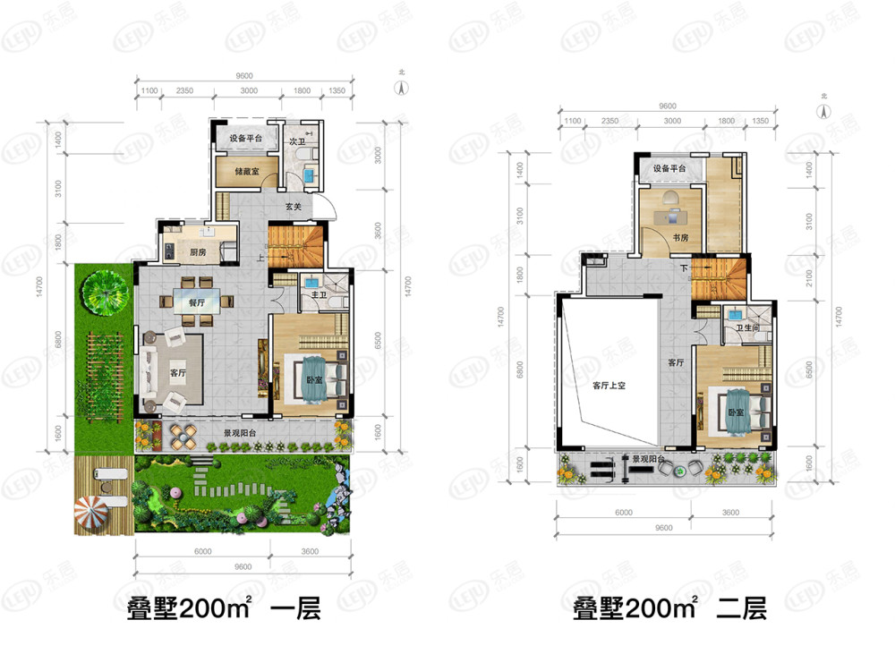 好住|多弗·南湖岛200㎡三居叠墅 千亩大盘打造惬意舒居