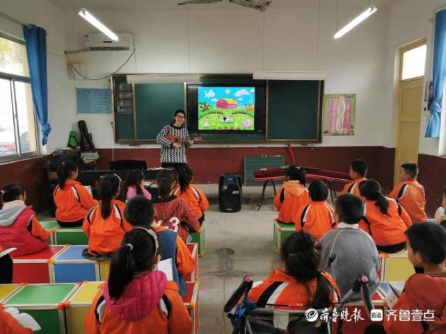 东昌府区育红小学开展送课下乡活动