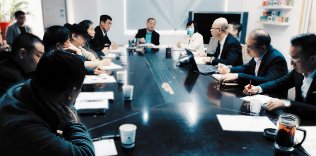 董事长陈飞豹,常务副总刘宣坚,副总潘宏祚,彭澍,周常权等领导以及各