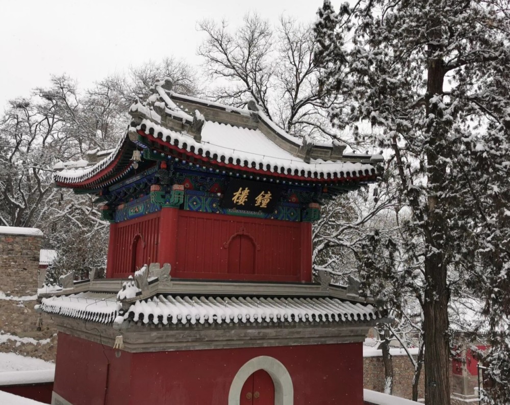 北京香山公园雪景,美到极致