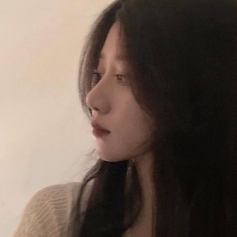 ins风冷淡女头