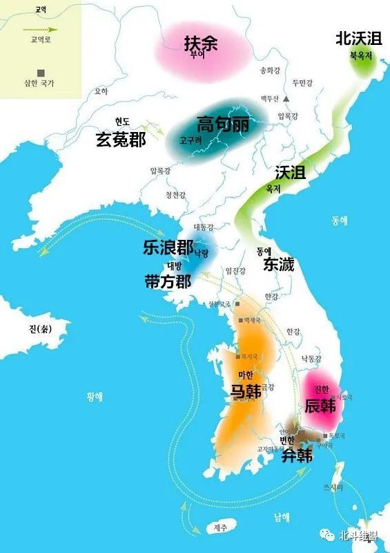 真实的韩国历史地图:真的如网上流传的那么荒唐可笑吗