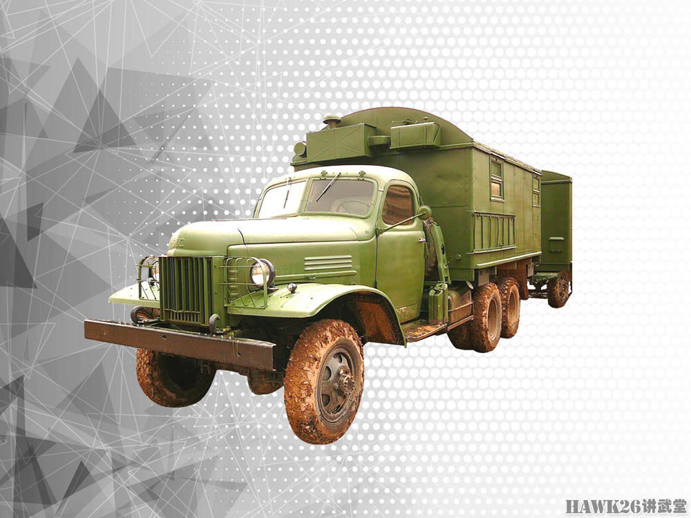 图说:吉斯-151卡车"苏联斯蒂庞克"二战后苏军最爱的越野车辆