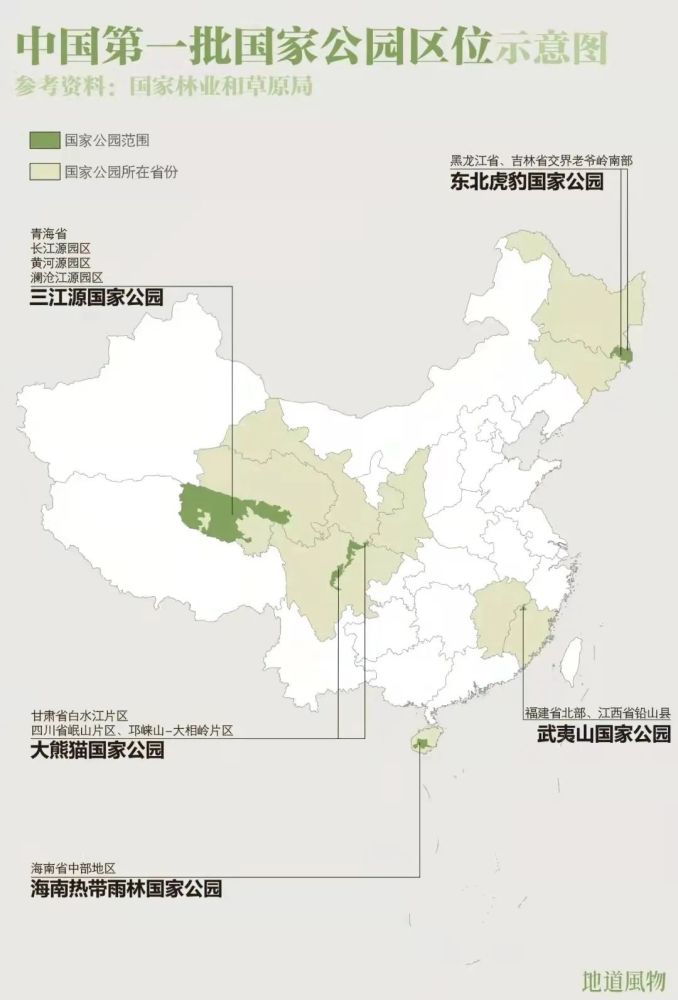 东北虎豹国家公园(即将上线) 5.大熊猫国家公园(即将上线)