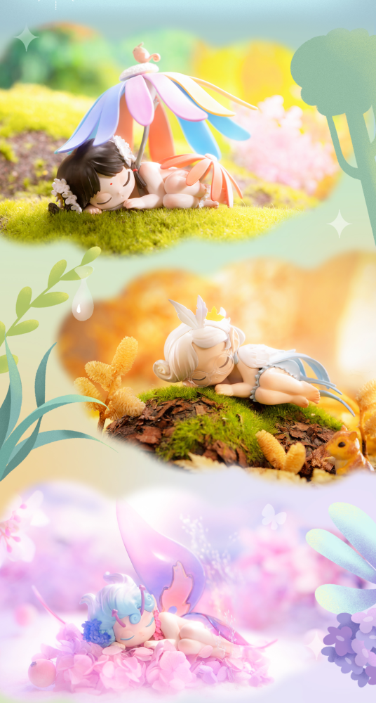 新品盲盒|sleep森之精灵,和我一起沉睡梦中吧!_腾讯新闻