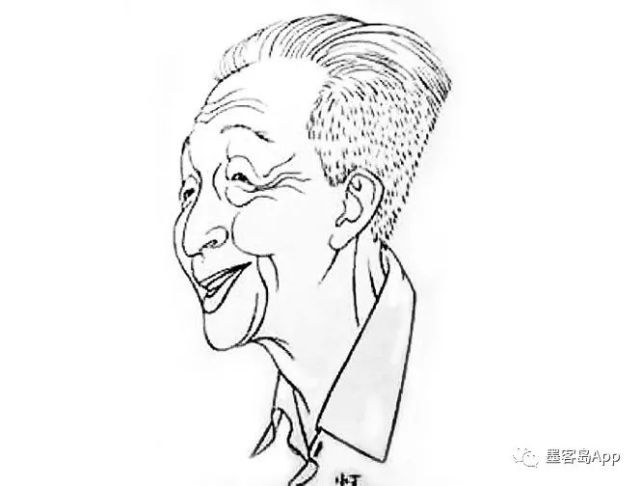 丁聪笔下的名人肖像:寥寥数笔,尽现神韵