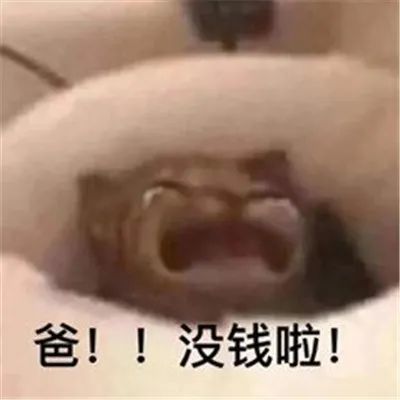 跟老爸撒娇要钱的表情包大全