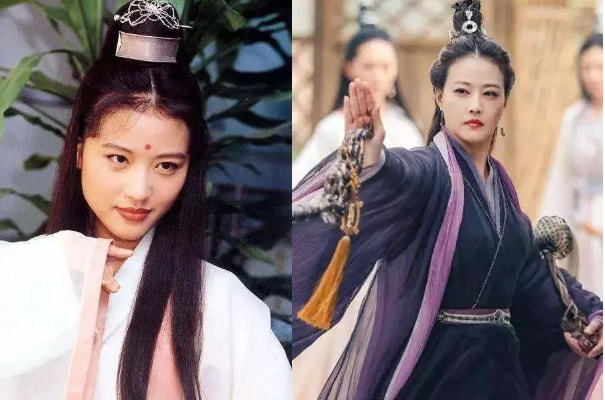 周海媚的版本眉心有一颗红点,几乎成为周芷若的一个标志,其中令人印象