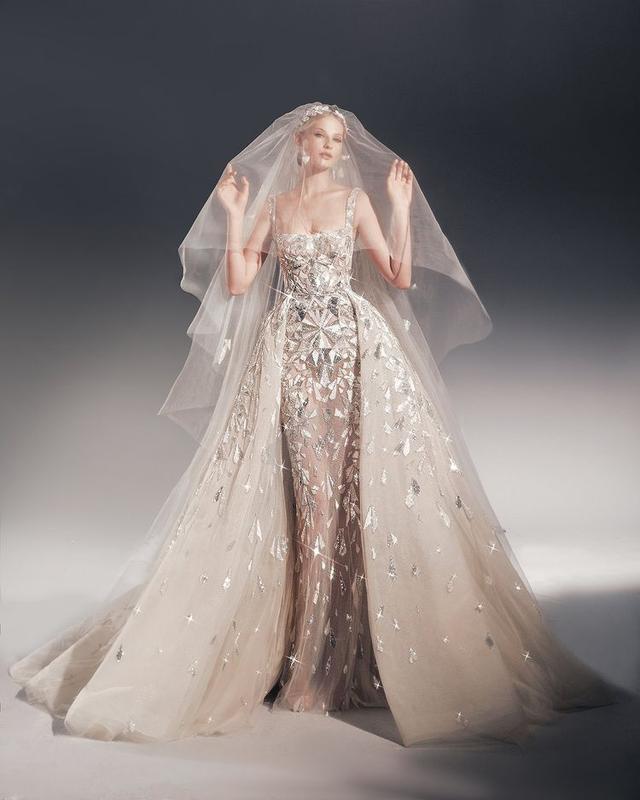 zuhair murad 2022春夏系列,古典高定婚纱礼服,仙气弥漫开来