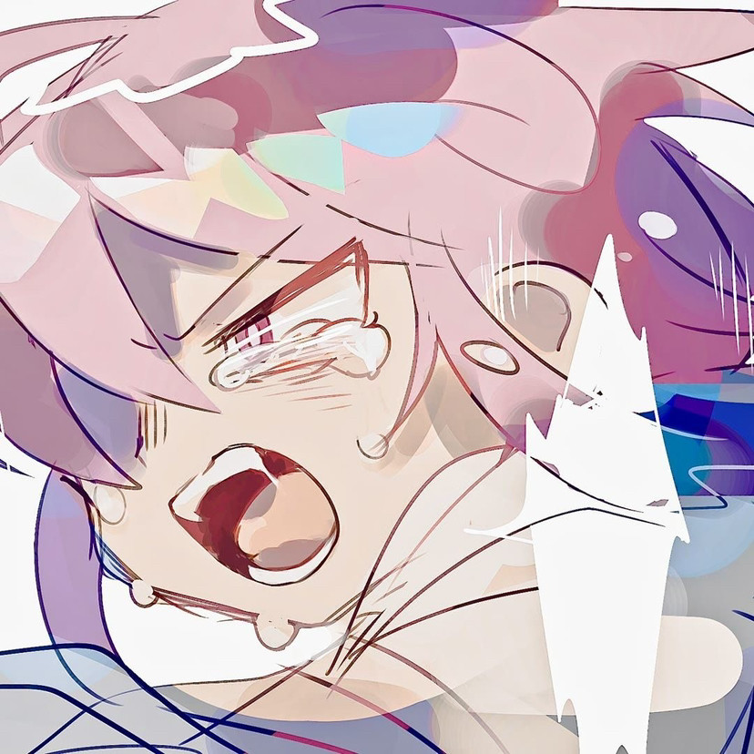 绝绝子画风#动漫头像