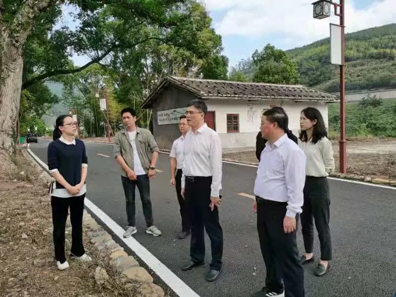 永安市领导带队调研乡村振兴精品示范线路建设
