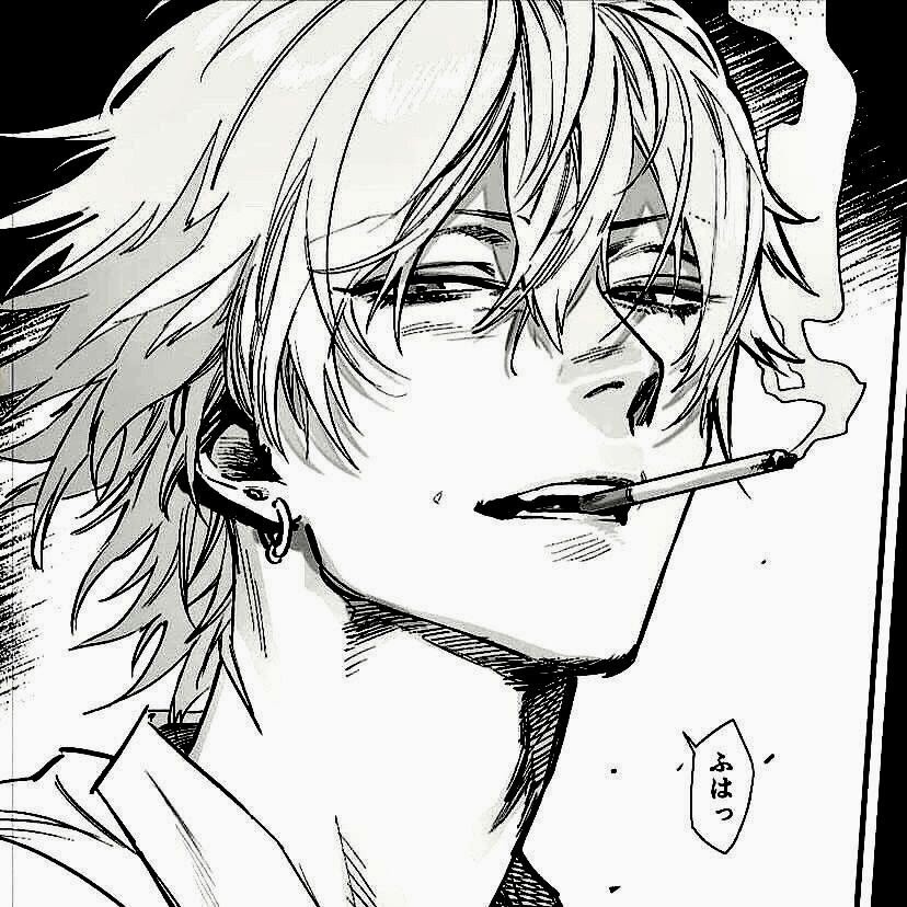 40张黑白动漫男头 望君喜