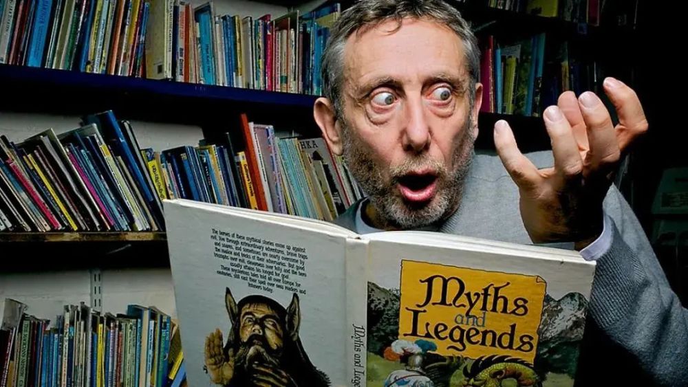 michaelrosen表情包,michael表情包gif 啧nice!刷爆b站的表情包爷爷,原来是"英国版郑渊洁"