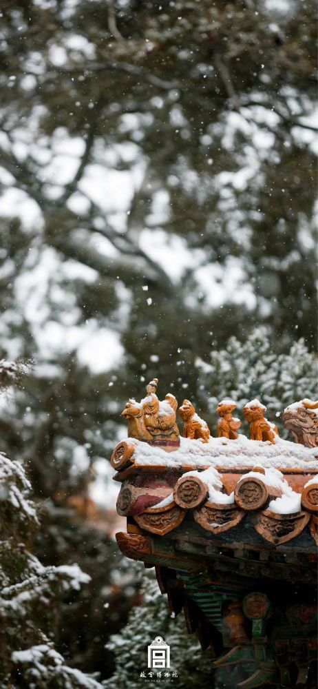 故宫雪景丨壁纸