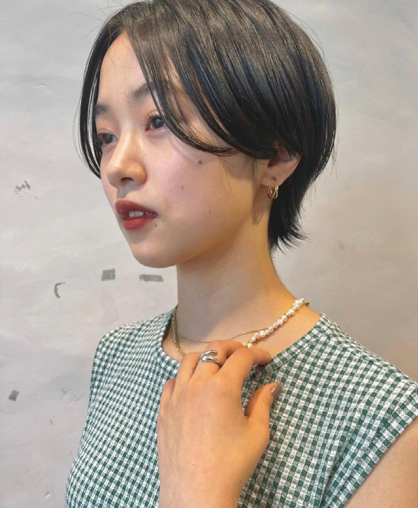 修颜小脸的日系短发