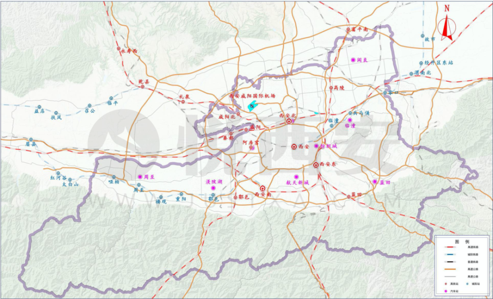十四五交通规划发布西安剑指轨道交通上的都市圈