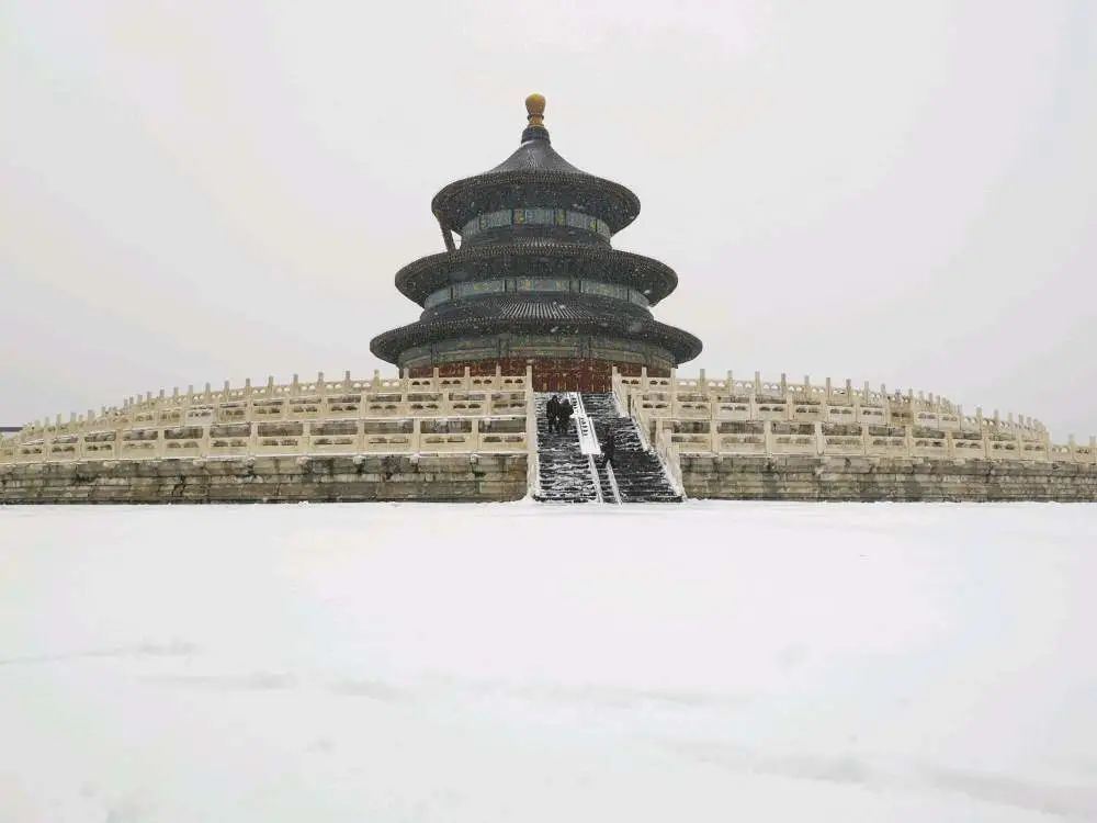 你要的京城雪景大片来了!