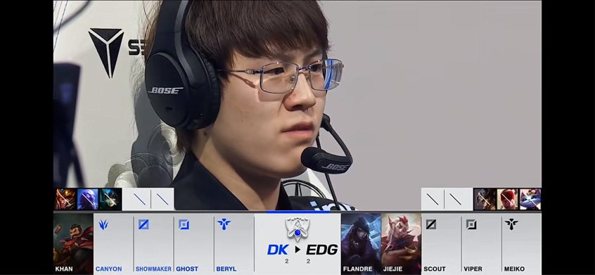 中国的荣耀,edg vs dk3:2极限追平实现逆风翻盘,书写lpl辉煌!