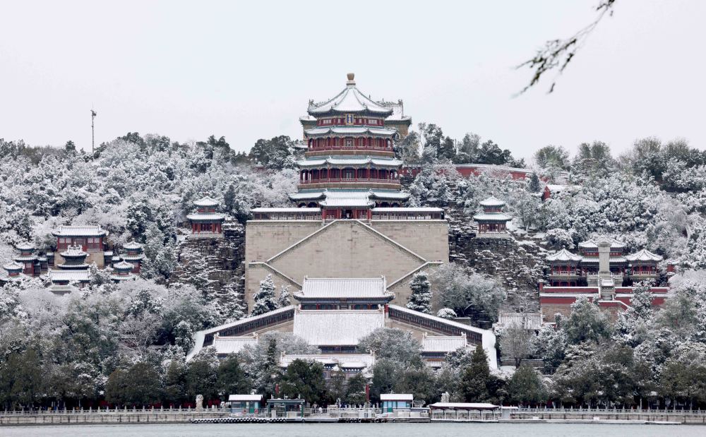 (环境)颐和园雪景