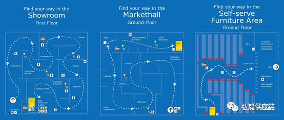 宜家商场的布局永远像是一个巨大的迷宫,里面像是有逛不完的地方
