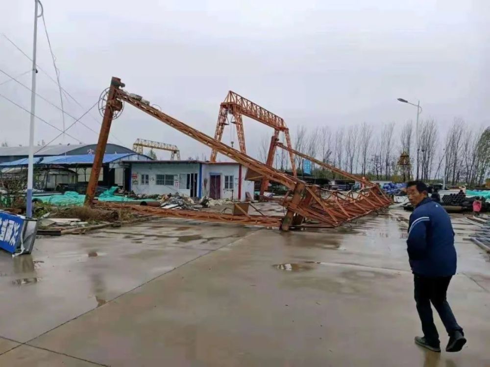 郏县遭遇史上罕见大风各部门积极行动